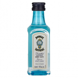 Bombay SAPPHIRE London Dry Gin 40% Vol. 0,05l PET