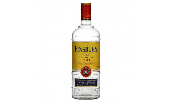 Finsbury London Dry Gin 37,5% Vol. 0,7l