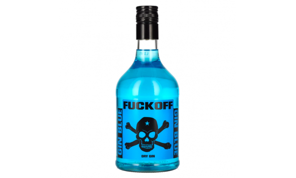 Fuckoff GIN BLUE Dry Gin 40% Vol. 0,7l