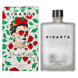 GINARTE Dry Gin Frida Kahlo Design 43,5% Vol. 0,7l dovanų dėžutėje