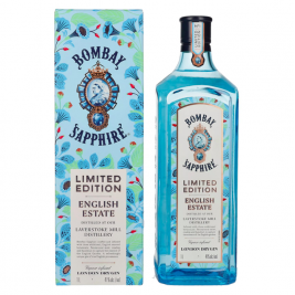 Bombay SAPPHIRE London Dry Gin English Estate Limited Edition 41% Vol. 1l dovanų dėžutėje