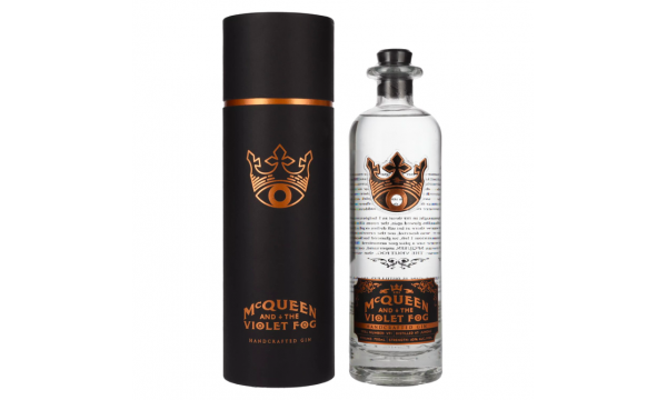 McQueen and the Violet Fog Handcrafted Gin 40% Vol. 0,7l dovan7 dėžutėje