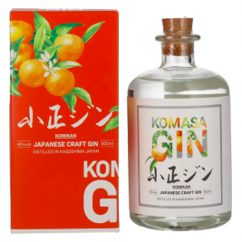 Komasa Gin SAKURAJIMA KOMIKAN 40% Vol. 0,5l dovanų dėžutėje