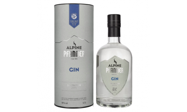 Pfanner Alpine Dry Gin 44% Vol. 0,7l dovanų dėžutėje