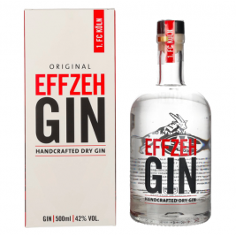 EFFZEH Original Handcrafted Dry Gin 42% Vol. 0,5l dovanų dėžutėje