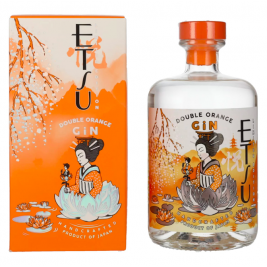 Etsu Gin DOUBLE ORANGE Limited Edition 43% Vol. 0,7l dovanų dėžutėje