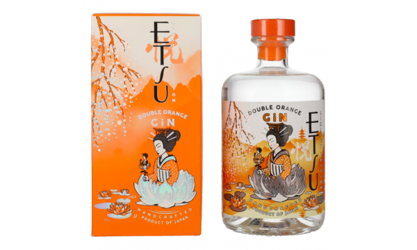 Etsu Gin DOUBLE ORANGE Limited Edition 43% Vol. 0,7l dovanų dėžutėje