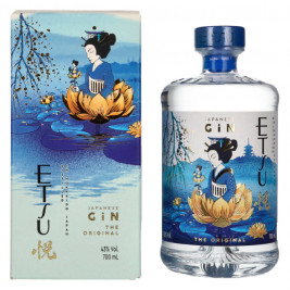 Etsu Japanese Handcrafted Gin The Original 43% Vol. 0,7l dovanų dėžutėje