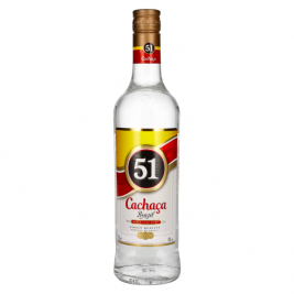 Cachaça 51 Brazil Sugar Cane Spirit 40% Vol. 0,7l