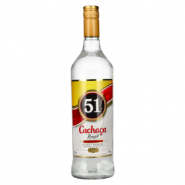 Cachaça 51 Brazil Sugar Cane Spirit 40% Vol. 1l