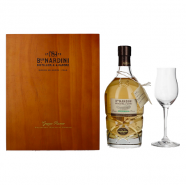 Nardini Grappa Riserva 22 ANNI Single Cask 45% Vol. 0,7l dovanų dėžutėje su taure