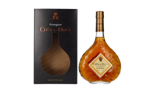 Clés des Ducs Vieil Armagnac V.S.O.P. 40% Vol. 0,7l dovanų dėžutėje