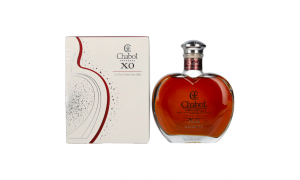 Chabot Armagnac XO Coeur Silver Edition 40% Vol. 0,5l dovanų dėžutėje