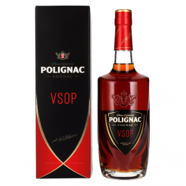 Prince Hubert de Polignac V.S.O.P Cognac 40% Vol. 0,7l dovanų dėžutėje