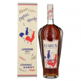 Hardy Cognac LEGEND 1863 40% Vol. 0,7l dovanų dėžutėje