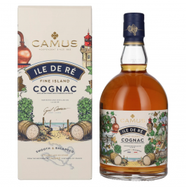 Camus ÎLE DE RÉ Fine Island Cognac 40% Vol. 0,7l dovaų dėžutėje