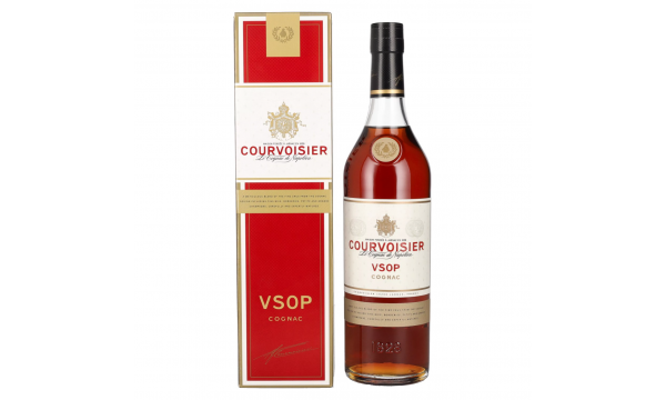 Courvoisier VSOP 40% Vol. 0,7l dovanų dėžutėje