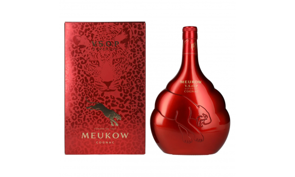 Meukow V.S.O.P Red Edition 40% Vol. 0,7l dovanų dėžutėje