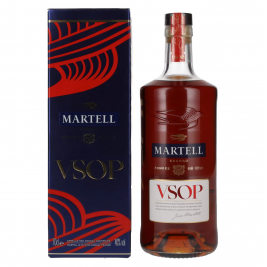 Martell V.S.O.P. Aged in Red Barrels 40% Vol. 0,7l dovanų dėžutėje