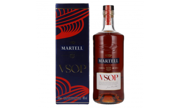 Martell V.S.O.P. Aged in Red Barrels 40% Vol. 0,7l dovanų dėžutėje