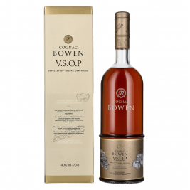 Cognac Bowen V.S.O.P. 40% Vol. 0,7l dovanų dėžutėje