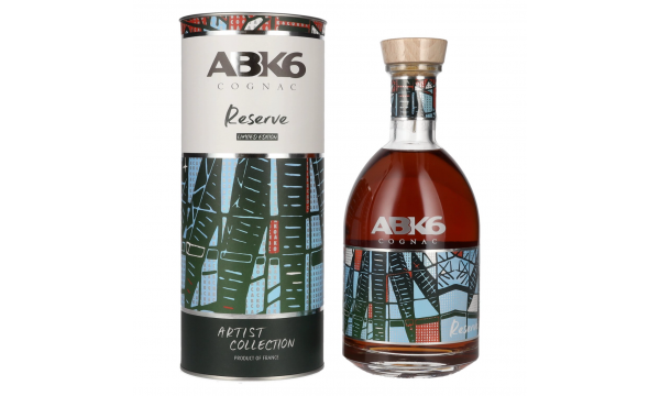 ABK6 Reserve Cognac Artist Collection N°4 Limited Edition 40% Vol. 0,7l dovanų dėžutėje