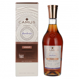 Camus VSOP Borderies Single Estate Cognac 40% Vol. 0,7l dovanų dėžutėje