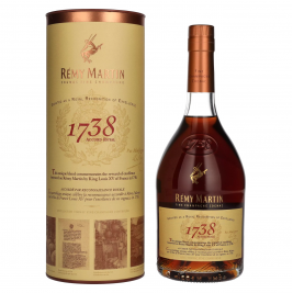 Rémy Martin 1738 ACCORD ROYAL Cognac Fine Champagne 40% Vol. 0,7l dovanų dėžutėje