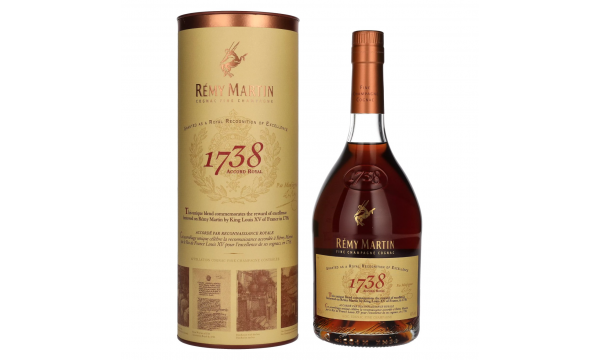 Rémy Martin 1738 ACCORD ROYAL Cognac Fine Champagne 40% Vol. 0,7l dovanų dėžutėje