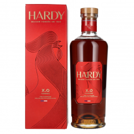 Hardy XO Fine Champagne Cognac 40% Vol. 0,7l dovanų dėžutėje