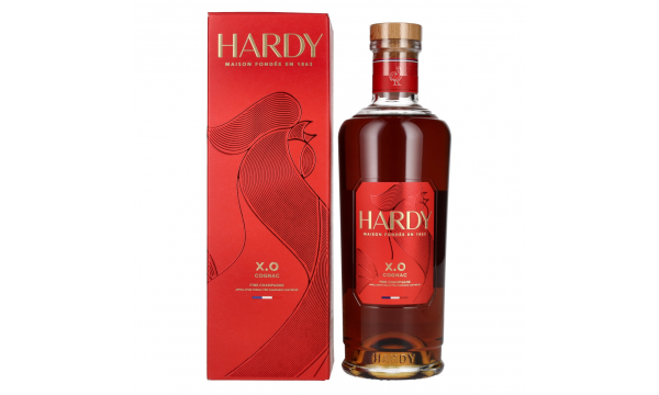 Hardy XO Fine Champagne Cognac 40% Vol. 0,7l dovanų dėžutėje