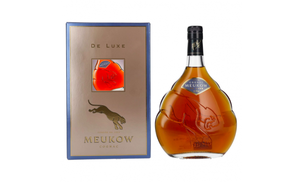 Meukow De Luxe Cognac 40% Vol. 0,7l dovanų dėžutėje