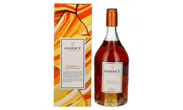 Godet Cognac X.O Fine Champagne 40% Vol. 0,7l dovanų dėžutėje