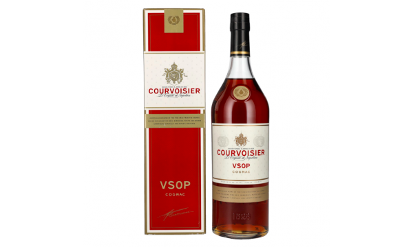 Courvoisier VSOP 40% Vol. 1l dovanų dėžutėje