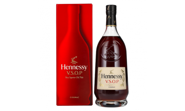 Hennessy V.S.O.P Cognac 40% Vol. 1l dovanų dėžutėje