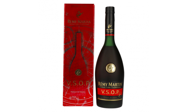 Rémy Martin V.S.O.P Cognac Fine Champagne Frosted glass Design 40% Vol. 0,7l dovanų dėžutėje