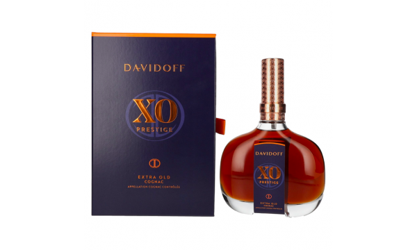 Davidoff XO Prestige Extra Old Cognac 40% Vol. 0,7l dovanų dėžutėje