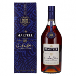 Martell Cognac Cordon Bleu Extra Old Cognac 40% Vol. 0,7l dovanų dėžutėje