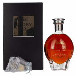 Cognac Leyrat EXTRA Glory Single Estate Cognac 45% Vol. 0,7l dovanų dėžutėje