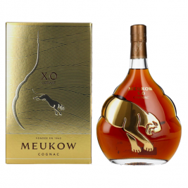 Meukow X.O. Gold Panther Cognac 40% Vol. 0,7l dovanų dėžutėje