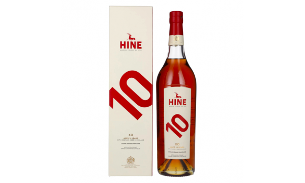 Hine Journey 10 Years Old XO Cognac Grande Champagne 41,8% Vol. 1l dovanų dėžutėje