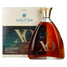 Gautier Cognac XO 40% Vol. 0,7l dovanų dėžutėje