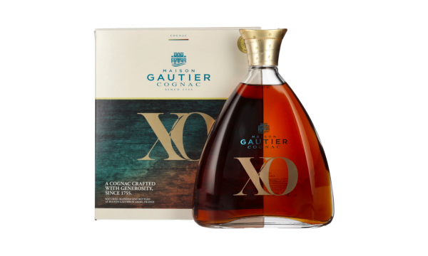 Gautier Cognac XO 40% Vol. 0,7l dovanų dėžutėje