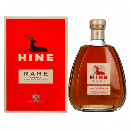 Hine RARE VSOP The Original Fine Champagne Cognac 40% Vol. 0,7l dovanų dėžutėje