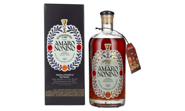 Amaro Nonino Quintessentia Di Erbe Liquore 35% Vol. 0,7l dovanų dėžutėje