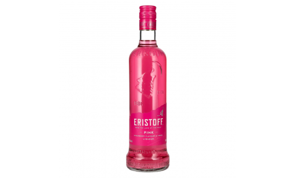 Eristoff PINK Strawberry Flavours & Vodka Liqueur 18% Vol. 0,7l