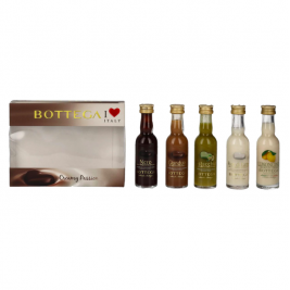 Rinkinys Bottega Creamy Passion Mignonettes Set 15,8% Vol. 5x0,03l dovanų dėžutėje