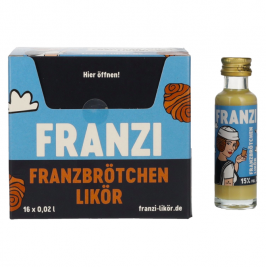 Franzi Franzbrötchen Likör 15% Vol. 16x0,02l