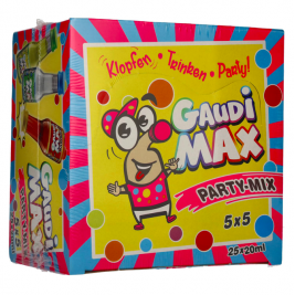 Likerių miksas Gaudi-Max PARTY-MIX 16,8% Vol. 25x0,02l