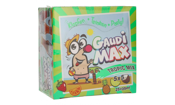 Gaudi-Max TROPIC MIX 16,6% Vol. 25x0,02l